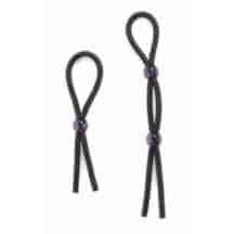 Набор эрекционные лассо Doc Johnson Silicone Cock Ties Black, черный