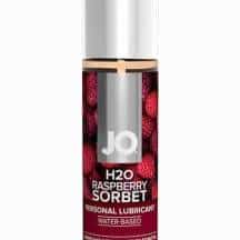 Оральный лубрикант JO H2O Flavored Малиновый сорбет на водной основе, 30 мл