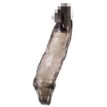 Насадка на член Toyfa XLover с кольцом на мошонку, черная. Нет в наличии Насадка на член Toyfa XLover с кольцом на мошонку, черная