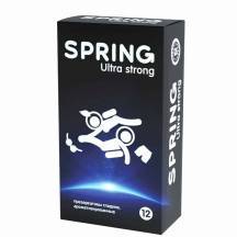Презервативы ультрапрочные Spring Ultra Strong, 12 шт Презервативы ультрапрочные Spring Ultra Strong, 12 шт