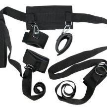 Набор для фиксации рук и ног Orion Bad Kitty Broad Bondage, черный