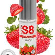 Оральный лубрикант Stimul8 Flavored Клубника на водной основе, 125 мл Оральный лубрикант Stimul8 Flavored Клубника на водной основе, 125 мл