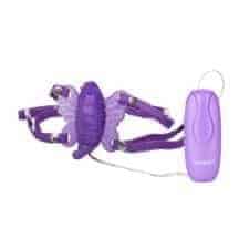 Вибротрусики с выносным пультом ДУ CalExotics Venus Butterfly 2, фиолетовые. Нет в наличии Вибротрусики с выносным пультом ДУ CalExotics Venus Butterfly 2, фиолетовые
