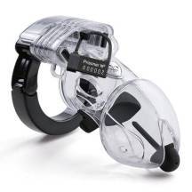 Пояс верности с электростимуляцией Mystim Pubic Enemy №2 со стержнем для уретры, бесцветный