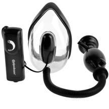 Вакуумная помпа c вибрацией PipeDream Fetish Fantasy Extreme Vibrating, черный