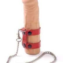 Поводок ХХ красный