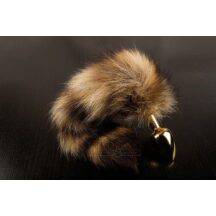 Маленькая золотистая пробка с хвостом, 7.5 см. Нет в наличии Маленькая золотистая пробка с хвостом, 7.5 см