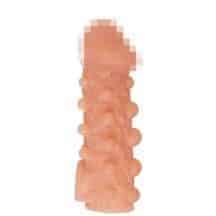 Насадка на член Kokos Cock Sleeve 010 L с подхватом мошонки, телесная Насадка на член Kokos Cock Sleeve 010 L с подхватом мошонки, телесная