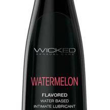 Оральный лубрикант Wicked Aqua Арбуз на водной основе, 120 мл