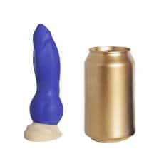 Фаллоимитатор EraSexa Номус Mini, 17 см, синий