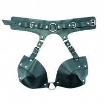 Сбруя из Ошейника с Лифом Lady's Arsenal Изумруд БДСМ арсенал