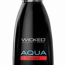Разогревающий лубрикант Wicked Aqua Heat на водной основе, 60 мл