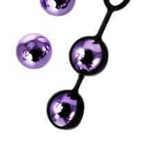 Вагинальные шарики Toyfa A-Toys Pleasure Balls, фиолетовый