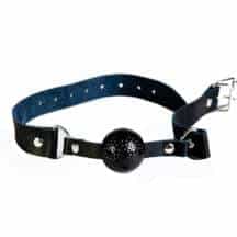 Кляп-шар Toyfa Theatre с отверстиями для дыхания, черный. Нет в наличии Кляп-шар Toyfa Theatre с отверстиями для дыхания, черный