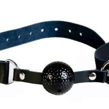 Кляп-шар Toyfa Theatre с отверстиями для дыхания, черный. Нет в наличии Кляп-шар Toyfa Theatre с отверстиями для дыхания, черный