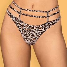 Трусы Obsessive Selvy, леопардовый, L/XL Трусы Obsessive Selvy, леопардовый, L/XL