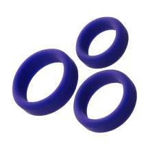 Набор эрекционных колец Toyfa A-Toys силикон, фиолетовые