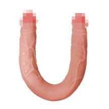 Двусторонний фаллоимитатор Lola Games Wild Instinct 47 см, телесный. Нет в наличии Двусторонний фаллоимитатор Lola Games Wild Instinct 47 см, телесный