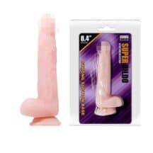 Фаллоимитатор на присоске Super Dildo Baile, 22 см, телесный