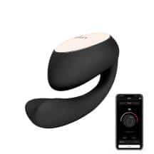 Вибратор c имитацией фингеринга и стимулятором клитора Lelo Ida Wave, черный Вибратор c имитацией фингеринга и стимулятором клитора Lelo Ida Wave, черный