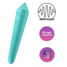 Вибропуля Satisfyer Ultra Power Bullet 8, бирюзовая. Нет в наличии Вибропуля Satisfyer Ultra Power Bullet 8, бирюзовая