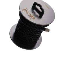 Веревка для шибари Pecado BDSM, на катушке, хлопок, черная, 5 м.