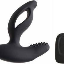 Массажер простаты Levett Titus, с пультом ДУ, чёрный. Нет в наличии Массажер простаты Levett Titus, с пультом ДУ, чёрный