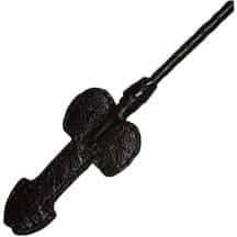 Стек Подиум Фаллос витой 85 см, черный. Нет в наличии Стек Подиум Фаллос витой 85 см, черный