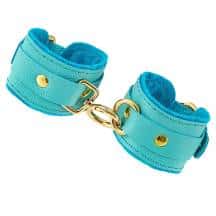 Наручники Pecado BDSM Мини двуслойные, голубые Наручники Pecado BDSM Мини двуслойные, голубые