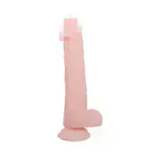 Фаллоимитатор на присоске Super Dildo Baile, 22,5 см, телесный