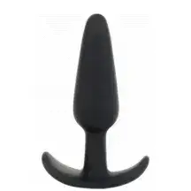 Анальная пробка Doc Johnson Mood Naughty 4.5" для ношения, чёрная