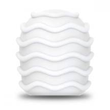 Насадка для вибромассажера Le Wand Spiral текстурированная, белая Насадка для вибромассажера Le Wand Spiral текстурированная, белая