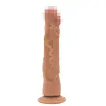 Фаллоимитатор Lola Games Nudes Loyal 22.8 см, темный телесный