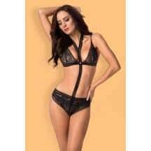 Боди Obsessive Ailay teddy, Чёрный, L/XL Боди Obsessive Ailay teddy, Чёрный, L/XL