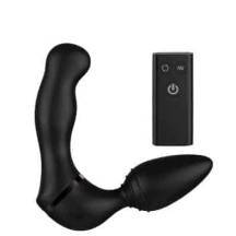 Двойной ротационный массажер простаты с вибропробкой Nexus Revo Twist с пультом ДУ, черный Двойной ротационный массажер простаты с вибропробкой Nexus Revo Twist с пультом ДУ, черный
