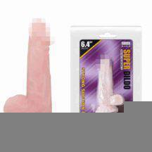 Фаллоимитатор на присоске Super Dildo Baile, 16 см, телесный