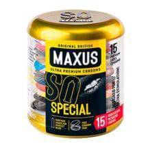 Презервативы точечно-ребристые Maxus Special, 15 шт