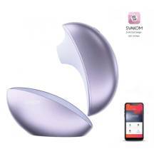 Вакуумный стимулятор клитора Svakom Pulse Galaxie c функцией проектора, сиреневый