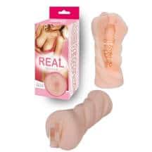 Мастурбатор-вагина Real Woman Блондинка, телесный Мастурбатор-вагина Real Woman Блондинка, телесный