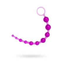 Анальная цепочка Toyfa, фиолетовый. Нет в наличии Анальная цепочка Toyfa, фиолетовый