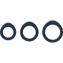 Набор эрекционных колец Svakom Triooo, тёмно-синий