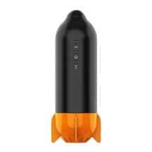 Вибромастурбатор с функцией сжатия MyToys MyRocket, черный