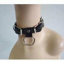 Чокер с двумя пряжками БДСМ арсенал