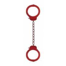 Наручники Pleasure Legcuffs Red SH-OU008Red