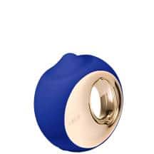 Вибратор с подвижным шариком Lelo Ora 3, синий