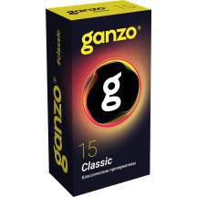 Презервативы классические Ganzo Classic в пакете, 15 шт