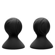 Насадки-присоски для сосков CalExotics Nipple Play Pro, черные