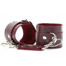 Наножники BDSM Арсенал Lady's Arsenal, бордовые. Нет в наличии Наножники BDSM Арсенал Lady's Arsenal, бордовые