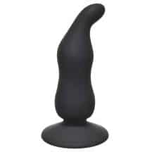 Анальная пробка Lola Games First Time Waved Anal Plug, чёрная Анальная пробка Lola Games First Time Waved Anal Plug, чёрная