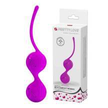 Вагинальные шарики Baile Kegel Tighten Up I Pretty Love, 3.3 см, фуксия. Нет в наличии Вагинальные шарики Baile Kegel Tighten Up I Pretty Love, 3.3 см, фуксия